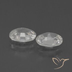 Shop natural 2.31ct Blanc Zircon gems, ovale, from Cambodge at GemSelect. In stock, global shipping!