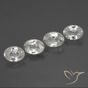 Shop natural 4.46ct Blanc Zircon gems, ovale, from Cambodge at GemSelect. In stock, global shipping!