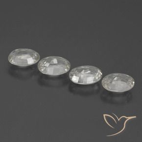 Shop natural 4.46ct Blanc Zircon gems, ovale, from Cambodge at GemSelect. In stock, global shipping!