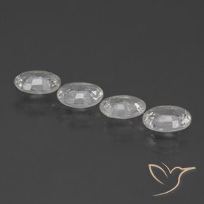 Shop natural 3.92ct Blanc Zircon gems, ovale, from Cambodge at GemSelect. In stock, global shipping!