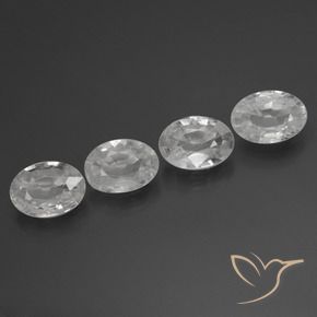 Shop natural 3.89ct Blanc Zircon gems, ovale, from Cambodge at GemSelect. In stock, global shipping!