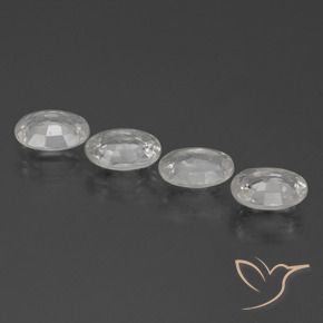 Shop natural 3.89ct Blanc Zircon gems, ovale, from Cambodge at GemSelect. In stock, global shipping!