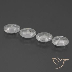 Shop natural 4.15ct Blanc Zircon gems, ovale, from Cambodge at GemSelect. In stock, global shipping!