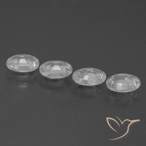 Shop natural 3.88ct Blanc Zircon gems, ovale, from Cambodge at GemSelect. In stock, global shipping!