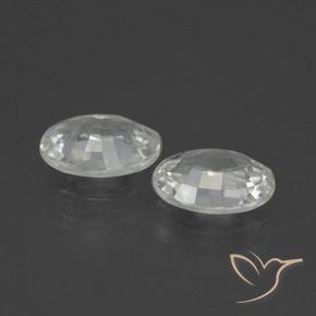 Shop natural 2.26ct Blanc Zircon gems, ovale, from Cambodge at GemSelect. In stock, global shipping!