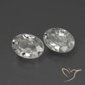 Shop natural 2.28ct Blanc Zircon gems, ovale, from Cambodge at GemSelect. In stock, global shipping!