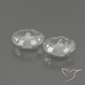 Shop natural 2.25ct Blanc Zircon gems, ovale, from Cambodge at GemSelect. In stock, global shipping!