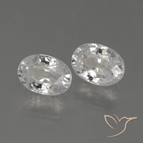 Shop natural 2.56ct Blanc chaud Zircon gems, ovale, from Cambodge at GemSelect. In stock, global shipping!