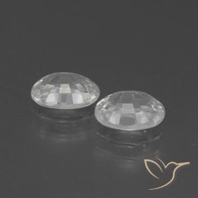 Shop natural 2.57ct Blanc Zircon gems, ovale, from Cambodge at GemSelect. In stock, global shipping!
