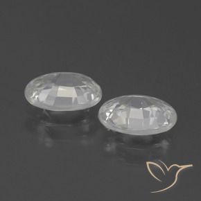 Shop natural 2.29ct Blanc Zircon gems, ovale, from Cambodge at GemSelect. In stock, global shipping!