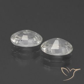 Shop natural 2.36ct Blanc Zircon gems, ovale, from Cambodge at GemSelect. In stock, global shipping!