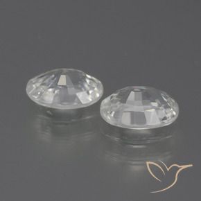 Shop natural 2.33ct Blanc Zircon gems, ovale, from Cambodge at GemSelect. In stock, global shipping!