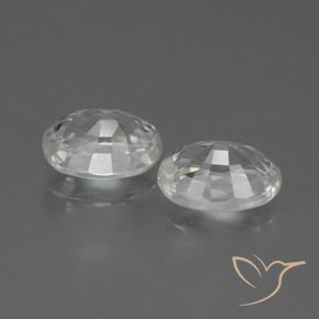 Shop natural 2.63ct Blanc Zircon gems, ovale, from Cambodge at GemSelect. In stock, global shipping!