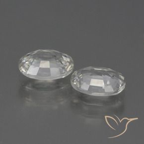 Shop natural 2.36ct Blanc Zircon gems, ovale, from Cambodge at GemSelect. In stock, global shipping!