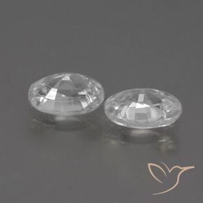 Shop natural 2.26ct Blanc Zircon gems, ovale, from Cambodge at GemSelect. In stock, global shipping!