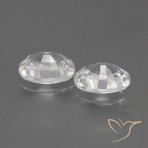 Shop natural 2.56ct Blanc Zircon gems, ovale, from Cambodge at GemSelect. In stock, global shipping!