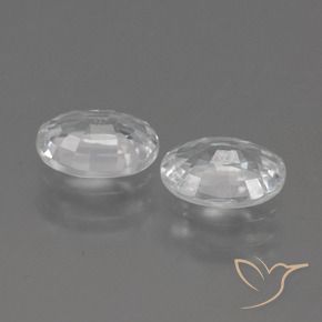 Shop natural 2.16ct Blanc Zircon gems, ovale, from Cambodge at GemSelect. In stock, global shipping!