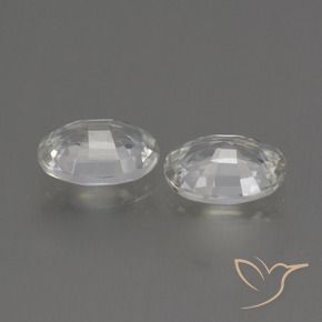 Shop natural 2.21ct Blanc clair Zircon gems, ovale, from Cambodge at GemSelect. In stock, global shipping!