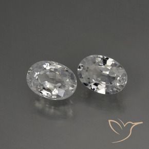 Shop natural 2.56ct Blanc Zircon gems, ovale, from Cambodge at GemSelect. In stock, global shipping!
