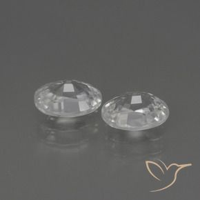 Shop natural 2.51ct Blanc clair Zircon gems, ovale, from Cambodge at GemSelect. In stock, global shipping!
