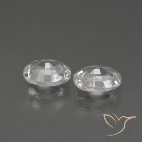 Shop natural 2.44ct Blanc clair Zircon gems, ovale, from Cambodge at GemSelect. In stock, global shipping!