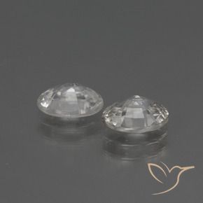 Shop natural 2.41ct Blanc Zircon gems, ovale, from Cambodge at GemSelect. In stock, global shipping!