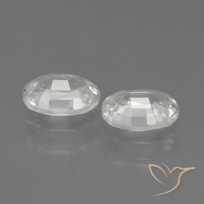 Shop natural 2.41ct Blanc Zircon gems, ovale, from Cambodge at GemSelect. In stock, global shipping!