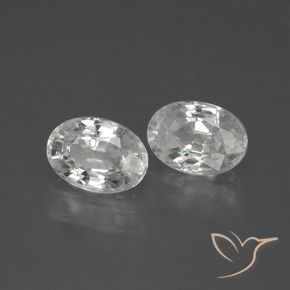 Shop natural 2.71ct Blanc Zircon gems, ovale, from Cambodge at GemSelect. In stock, global shipping!