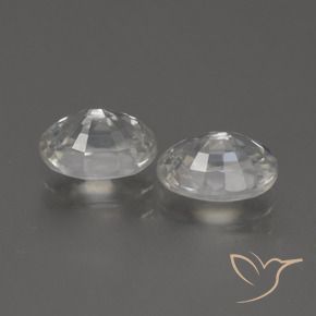 Shop natural 2.65ct Blanc chaud Zircon gems, ovale, from Cambodge at GemSelect. In stock, global shipping!