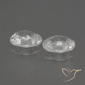Shop natural 2.53ct Blanc Zircon gems, ovale, from Cambodge at GemSelect. In stock, global shipping!