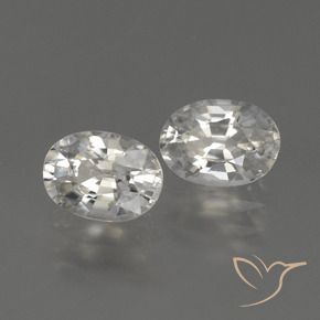 Shop natural 2.50ct Blanc chaud Zircon gems, ovale, from Cambodge at GemSelect. In stock, global shipping!