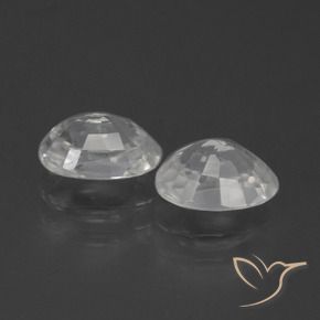 Shop natural 2.66ct Blanc Zircon gems, ovale, from Cambodge at GemSelect. In stock, global shipping!