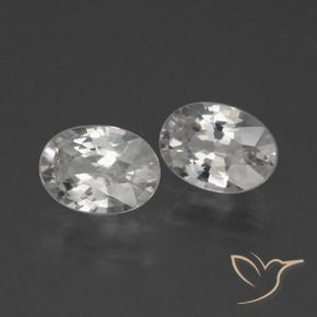 Shop natural 2.37ct Blanc chaud Zircon gems, ovale, from Cambodge at GemSelect. In stock, global shipping!
