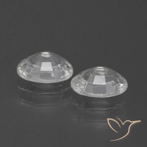Shop natural 2.46ct Blanc Zircon gems, ovale, from Cambodge at GemSelect. In stock, global shipping!