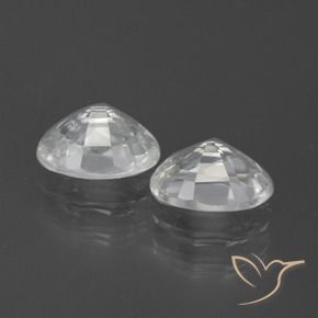 Shop natural 2.57ct Blanc Zircon gems, ovale, from Cambodge at GemSelect. In stock, global shipping!
