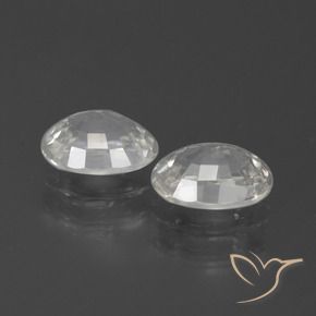 Shop natural 2.42ct Blanc Zircon gems, ovale, from Cambodge at GemSelect. In stock, global shipping!
