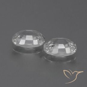 Shop natural 2.58ct Blanc clair Zircon gems, ovale, from Cambodge at GemSelect. In stock, global shipping!