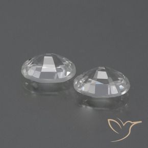 Shop natural 2.31ct Blanc clair Zircon gems, ovale, from Cambodge at GemSelect. In stock, global shipping!