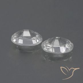 Shop natural 2.37ct Blanc clair Zircon gems, ovale, from Cambodge at GemSelect. In stock, global shipping!
