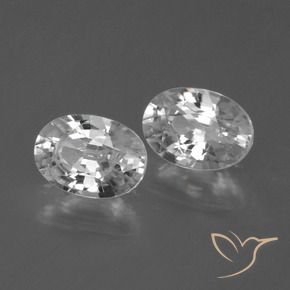 Shop natural 2.57ct Blanc clair Zircon gems, ovale, from Cambodge at GemSelect. In stock, global shipping!