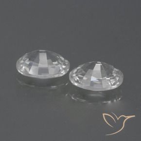 Shop natural 2.57ct Blanc clair Zircon gems, ovale, from Cambodge at GemSelect. In stock, global shipping!