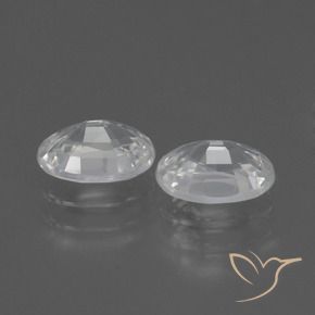 Shop natural 2.36ct Blanc Zircon gems, ovale, from Cambodge at GemSelect. In stock, global shipping!