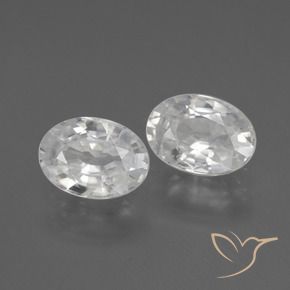 Shop natural 2.48ct Blanc Zircon gems, ovale, from Cambodge at GemSelect. In stock, global shipping!