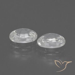 Shop natural 2.48ct Blanc Zircon gems, ovale, from Cambodge at GemSelect. In stock, global shipping!