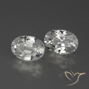 Shop natural 2.80ct Blanc Zircon gems, ovale, from Cambodge at GemSelect. In stock, global shipping!