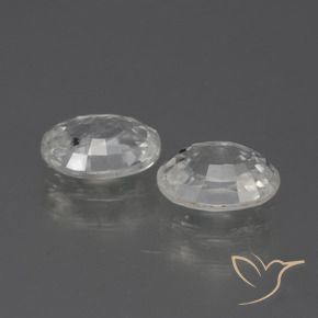 Shop natural 2.53ct Blanc Zircon gems, ovale, from Cambodge at GemSelect. In stock, global shipping!