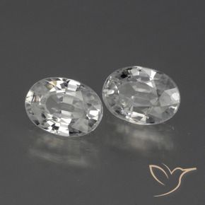 Shop natural 2.68ct Blanc Zircon gems, ovale, from Cambodge at GemSelect. In stock, global shipping!