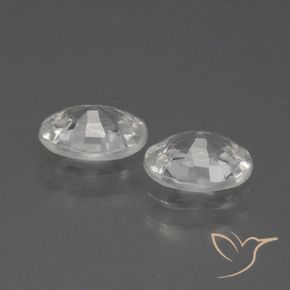 Shop natural 2.18ct Blanc Zircon gems, ovale, from Cambodge at GemSelect. In stock, global shipping!