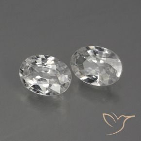 Shop natural 1.96ct Blanc Zircon gems, ovale, from Cambodge at GemSelect. In stock, global shipping!