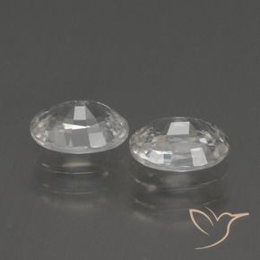 Shop natural 2.50ct Blanc Zircon gems, ovale, from Cambodge at GemSelect. In stock, global shipping!